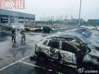 Illustration for article titled 1000+ Renaults destroyed by Tianjin explosion